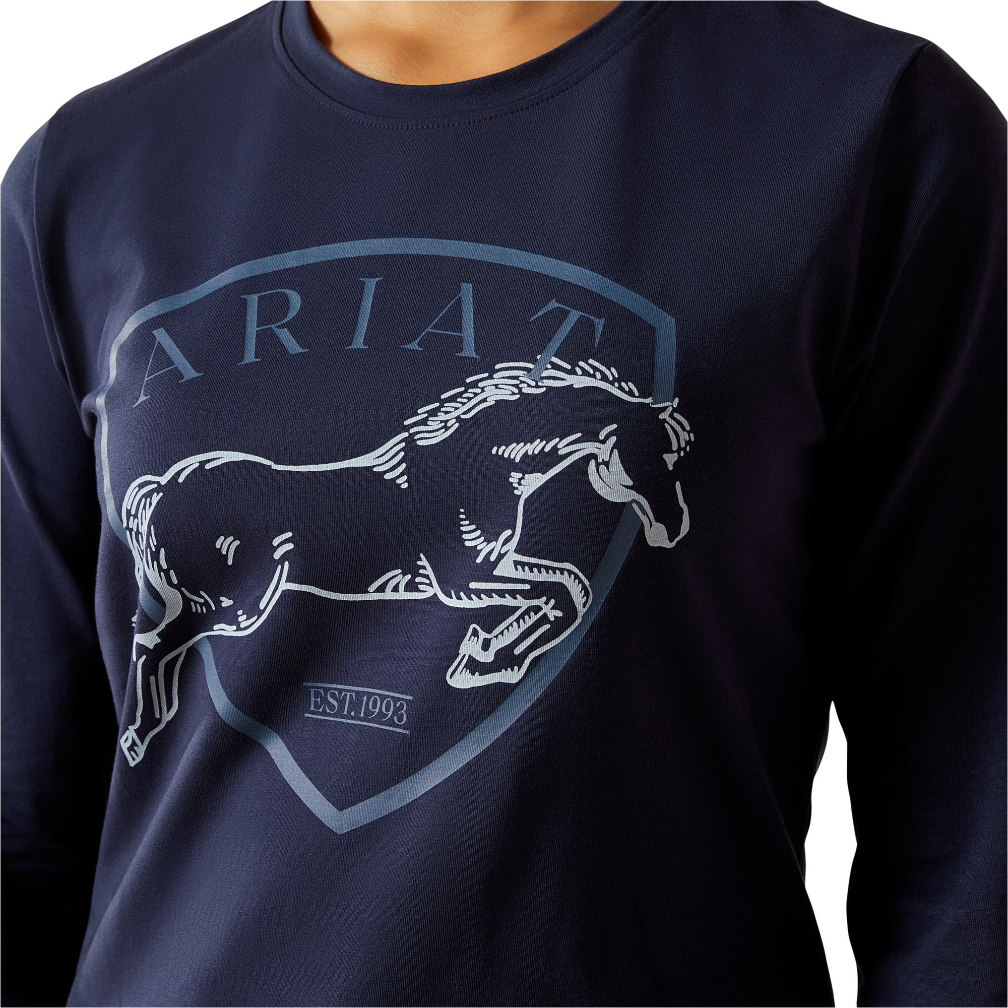 2025 Ariat Junior Liberty Jump T-Shirt 10062565 - Navy